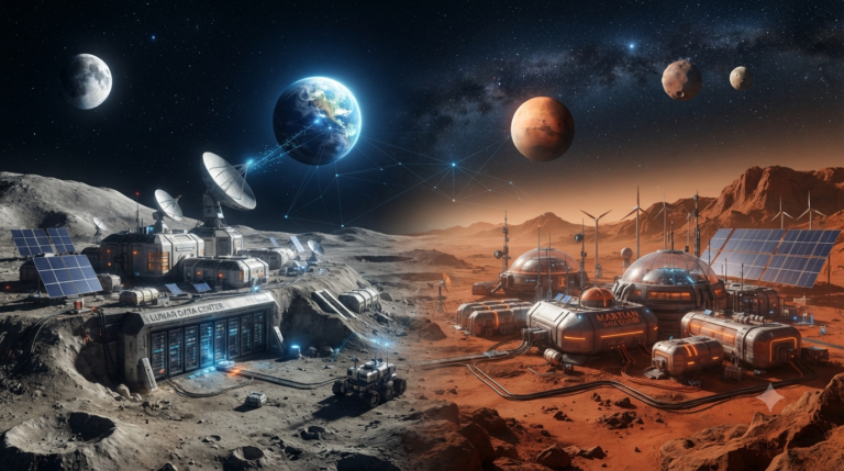 Data Centers on the Moon and Mars: Sci-Fi or Tomorrow’s Cloud?